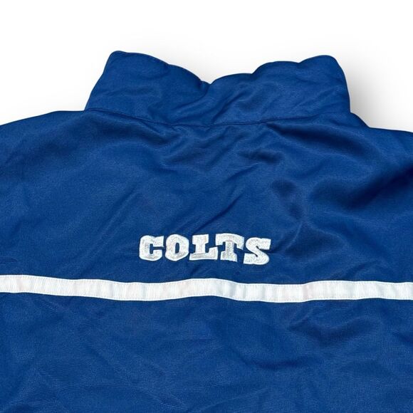 Indianapolis Colts NFL Team Full Zip Fleece Lined Jacket Adult Size Large L - Picture 10 of 11